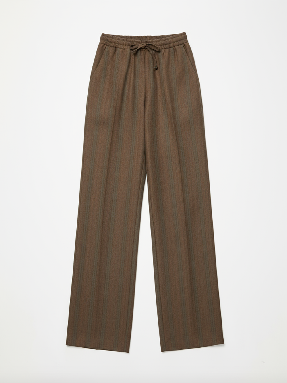 Брюки на резинке из шерсти