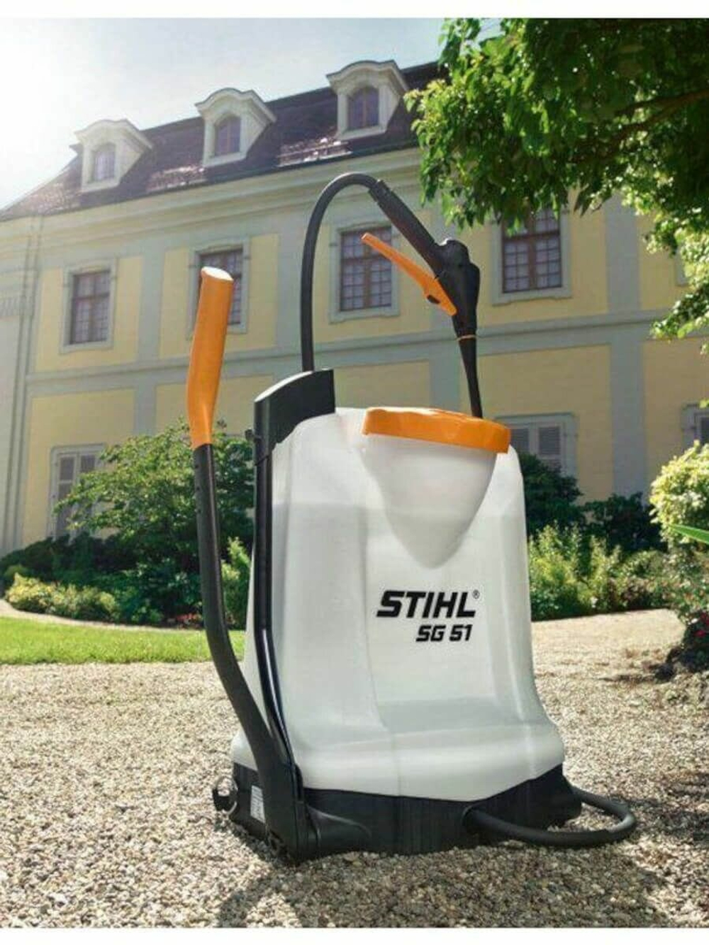 Опрыскиватель STIHL SG 51 12 л оранжевый/белый/черный 12 л