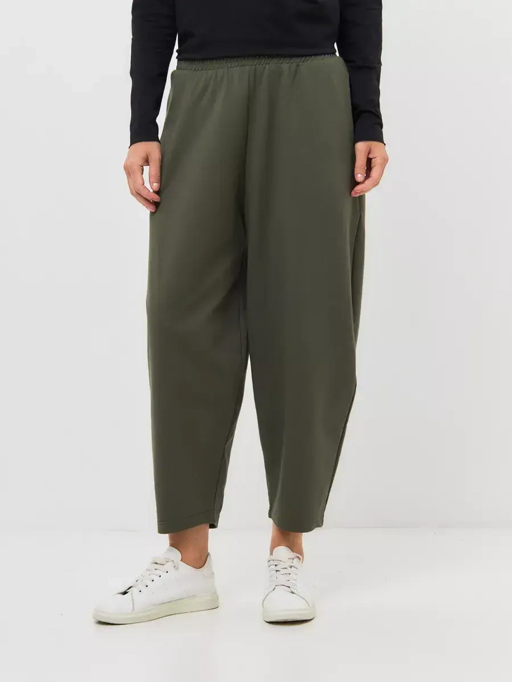 Штаны бананы оверсайз хаки