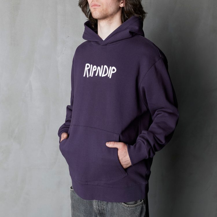 Толстовка мужская Ripndip Rubber Logo Hoodie артикул:RND10206 - купить в магазине Дайс