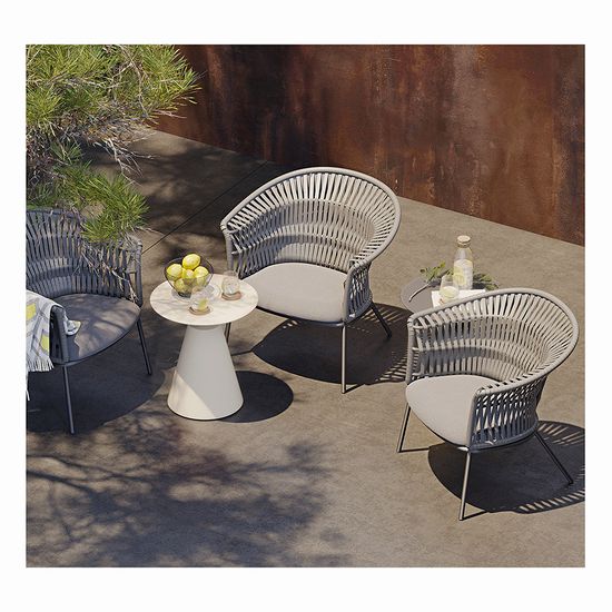 Столик кофейный marius, D50 см, черный