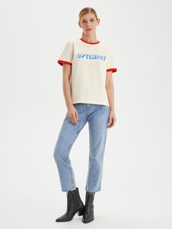 Женская футболка OPTIMIST - folly dot.