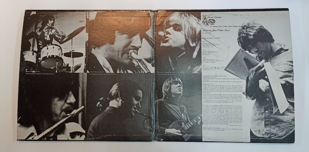 Винтажная виниловая пластинка LP Chicago Transit Authority Chicago Transit Authority 2LP (USA Promo 1970)