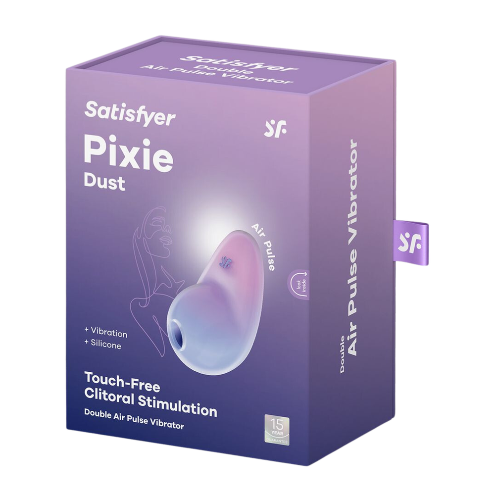 Компактный клиторальный стимулятор Satisfyer Pixie Dust (воздушная стимуляция + вибрация)