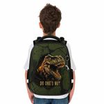 Ранец BRAUBERG PREMIUM, 2 отделения, с брелоком, "Dino attack", 3D-панель, 38х29х16 см, 272016