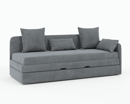 Диван АМИНА /2120*800*900/ правый велюр Nevada Ochre