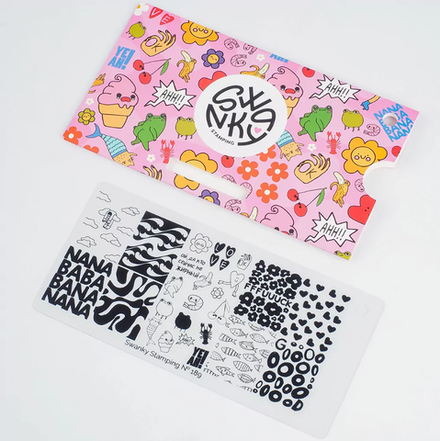 Swanky Stamping Пластина для стемпинга 189