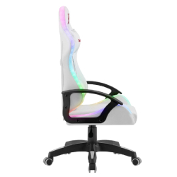 Кресло офисное Игровое кресло Factor X RGB,Белый,класс 2,PU DEFENDER