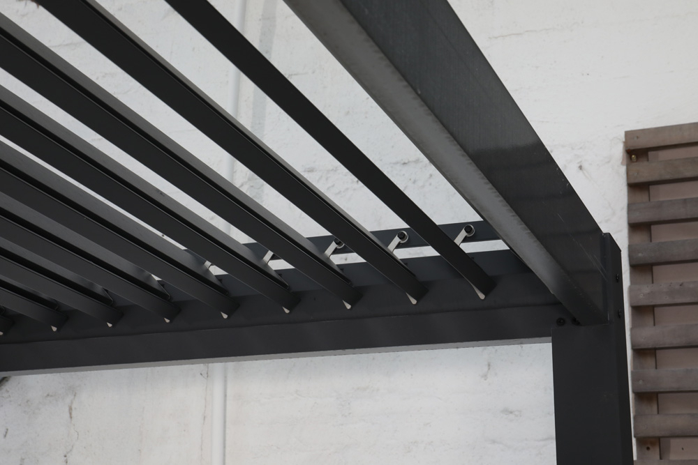 Пергола моторизованная 3х4 м Tagliamento Pergola 150 Series, темно-серый