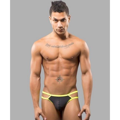 Мужские трусы стринги Andrew Christian Spider String Black  AC9716