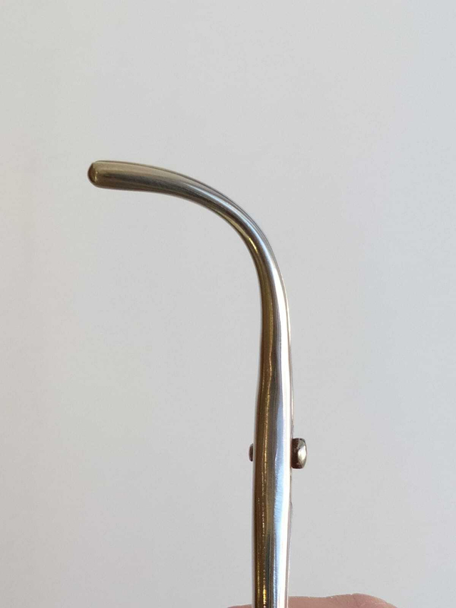 Разжим для колец загнутый