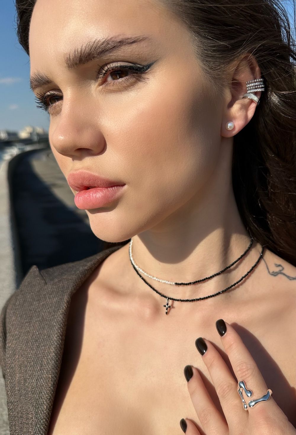 Чокер Black and White