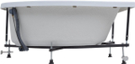 Акриловая ванна Aquanet Mia 140x80 R (с каркасом)