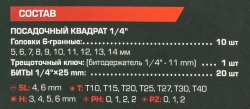 Набор инструментов 31пр. 1/4'' RockFORCE RF-2311-5