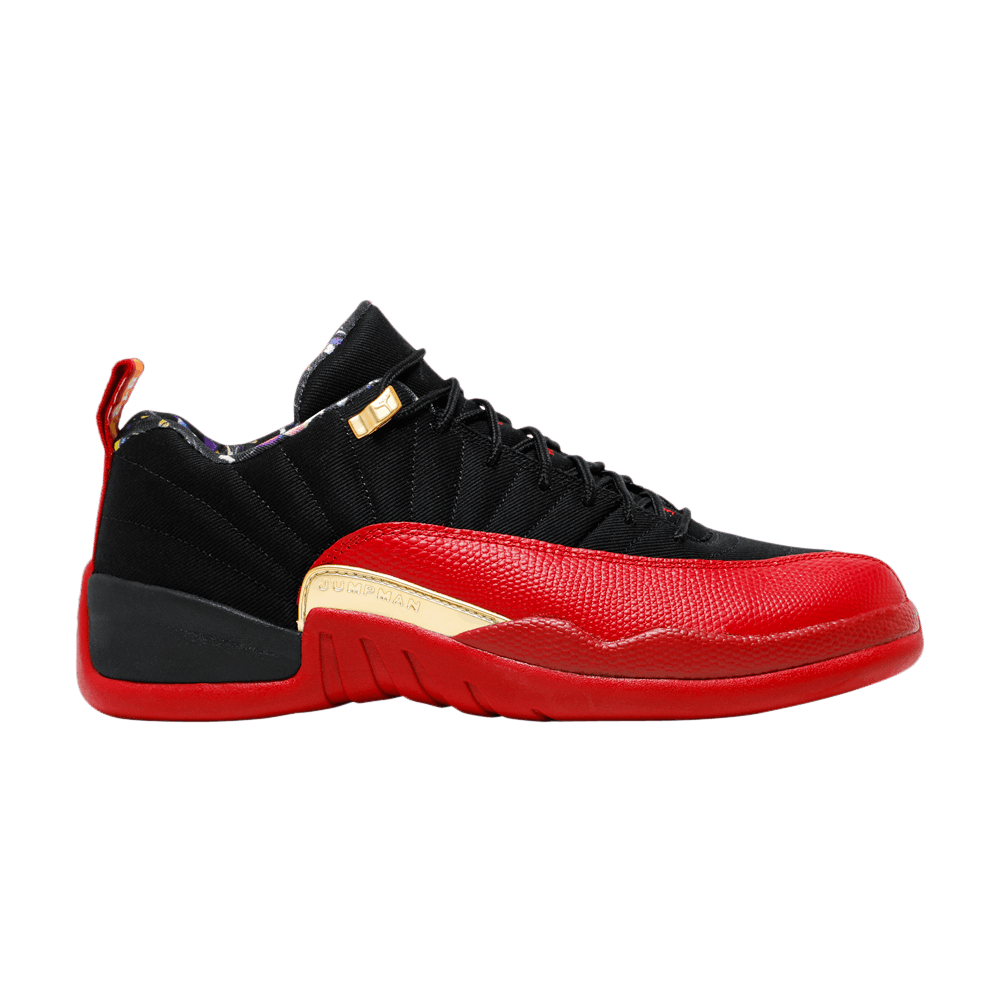 Кроссовки Jordan Air Jordan 12 Retro Low Se "Black And Metallic Gold"