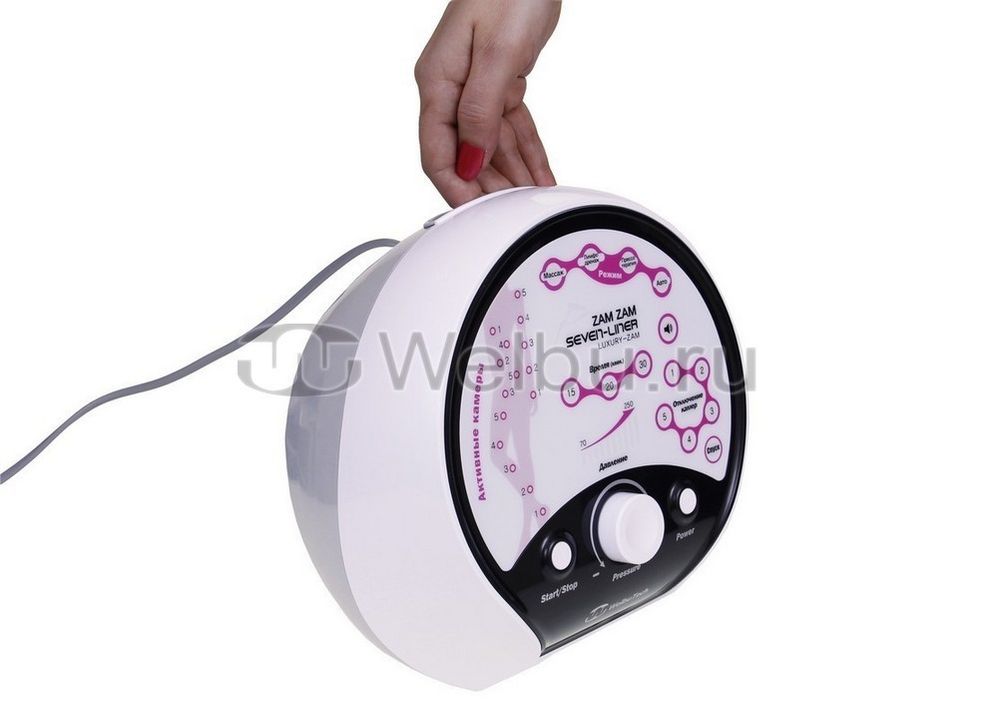 Аппарат для лимфодренажа и массажа WelbuTech Seven Liner Luxury Zam, стандартный комплект, размер XL (новый тип стопы)