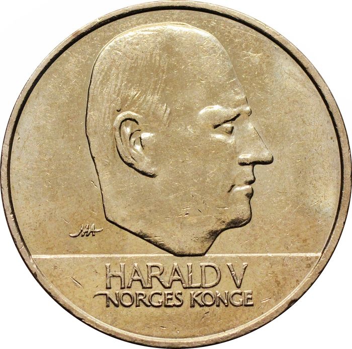 20 крон 1994-2009 Норвегия VF-XF
