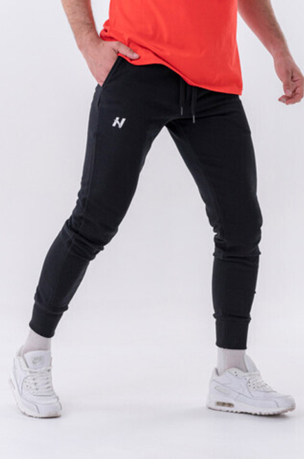 Брюки Slim sweatpants with side pockets “Reset” 321
 Черные
