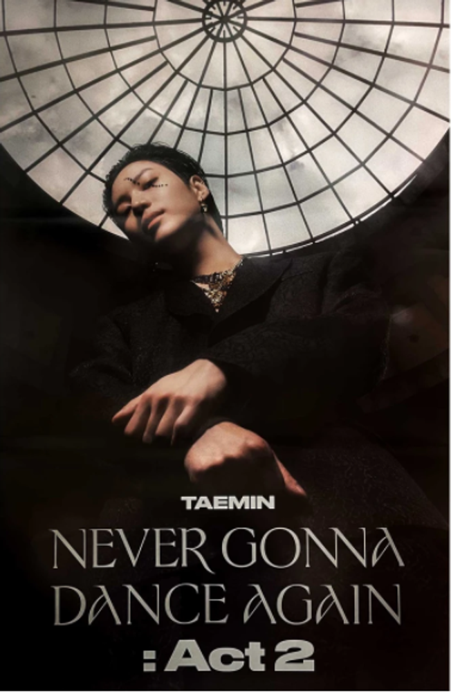 Официальный постер TAEMIN - NEVER GONNA DANCE AGAIN ACT.2 (A ver.)