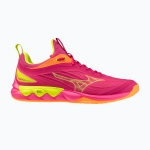Кроссовки волейбольные Mizuno Wave Luminous 3 mugen pink tetra/fortune yellow/ligh