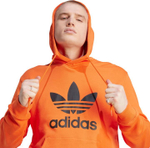 Худи Adidas ADICOLOR CLASSICS TREFOIL HOODIE оранжевый