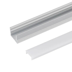 Профиль с экраном SL-SLIM-H13M-2500 ANOD+OPAL (Arlight, Алюминий) 025869