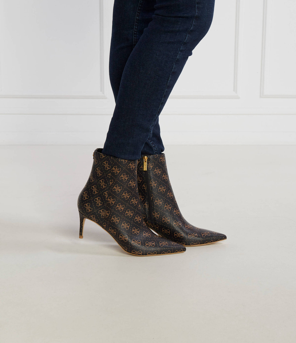 Ботильоны на шпильке Guess - коричневый(FL8BR3 FAL10)