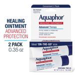 Aquaphor, Advanced Therapy, лечебная мазь, 2 тюбика по 10 г (0,35 унции)