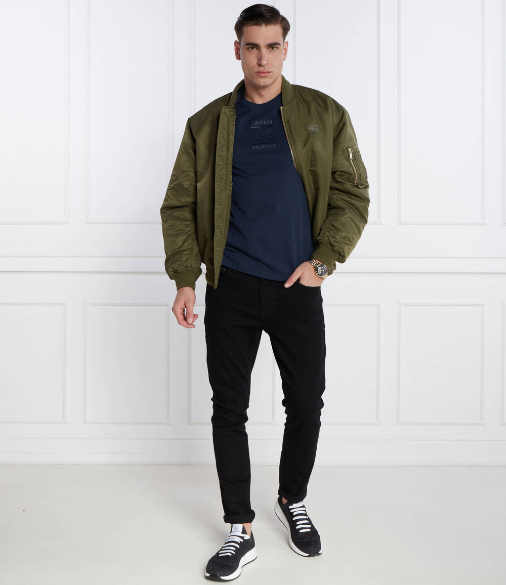 Футболка Armani Exchange - темно-синий(3DZTBF ZJ3VZ)
