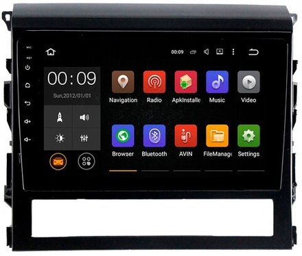 Магнитола для Toyota Land Cruiser 200 2015-2021 (без JBL) - Roximo RX-1113 Android 13, ТОП процессор, 8/128, SIM-слот