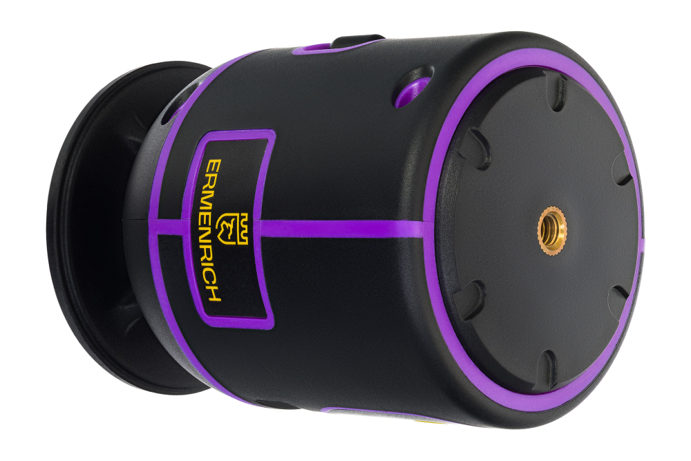 Лазерный уровень Ermenrich PLUS LN20, фиолетовый