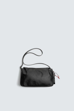 ZARA СУМКА С ПОДВЕСКАМИ, ЧЕРНЫЙ