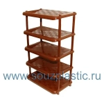 Полка в прихожую Коричневый 0,837,307х0,497м