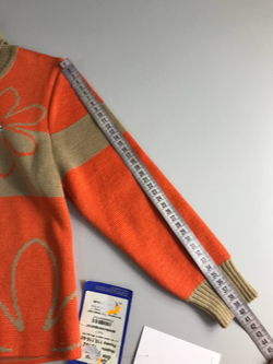 Джемпер с горлом теплый с шерстью в составе на рост 110-116 см, на 5-6 лет, новый