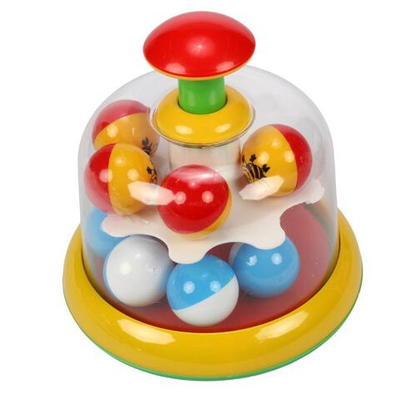 Юла-карусель с шариками пакет 17х17х17,5см. (Стеллар)