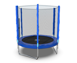 Батут DFC Trampoline Fitness с сеткой 6ft Синий