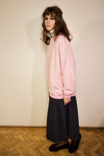 Толстовка, розовый с принтом "Котики"