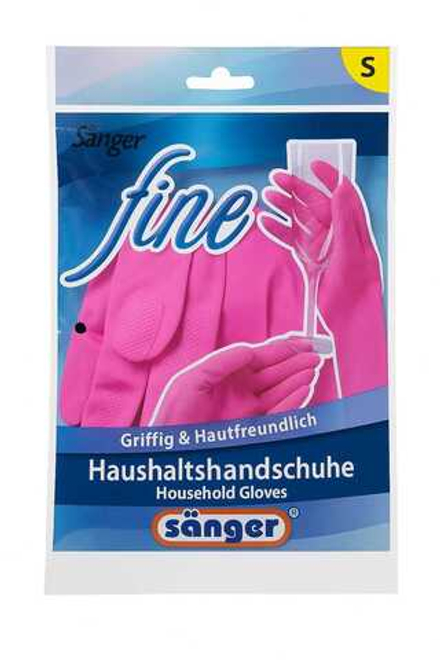 Перчатки резиновые Fine Sanger S
