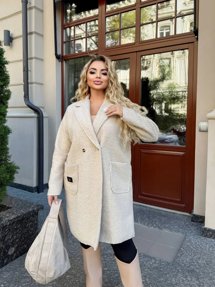 Пальто-кардиган УК-887 Фабрика Моды