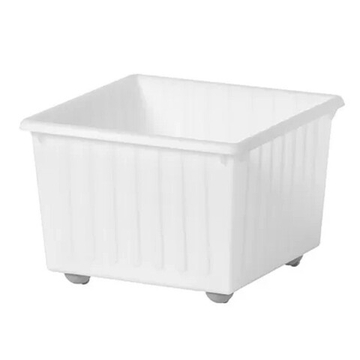 Ящик для хранения, размер: 39*39*28 см, материал: полипропилен, цвет: белый