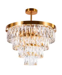 2431P/8A PT BRS (1) Люстра NW