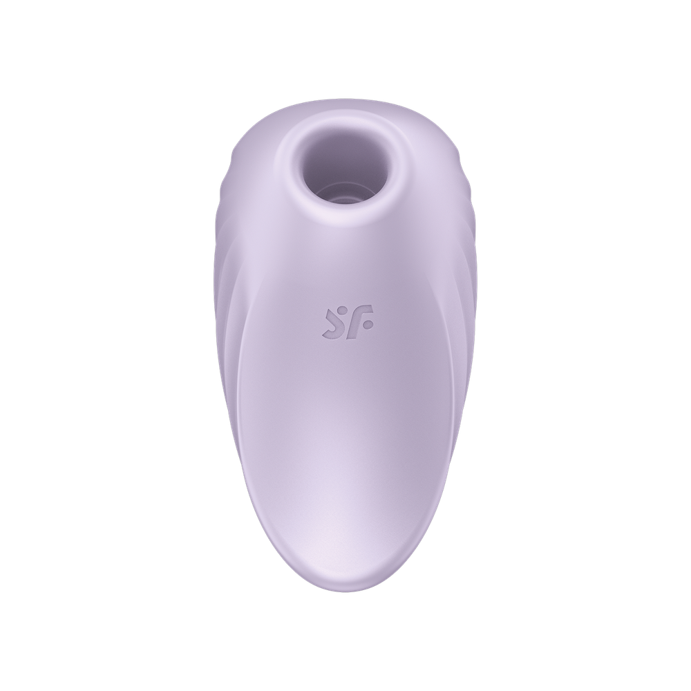 Вакуумно-волновой стимулятор с вибрацией Satisfyer Pearl Diver, фиолетовый