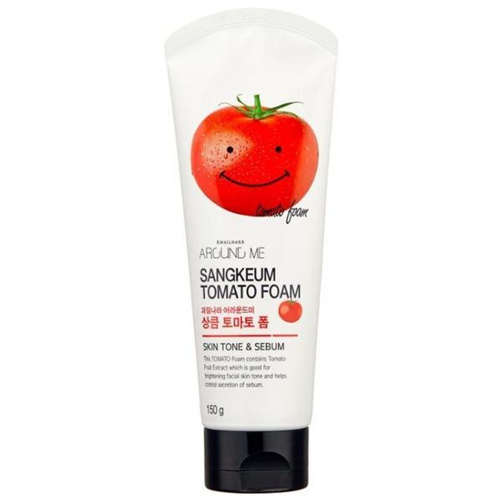 Welcos Around Me Tomato Foam пенка для умывания с экстрактом томата