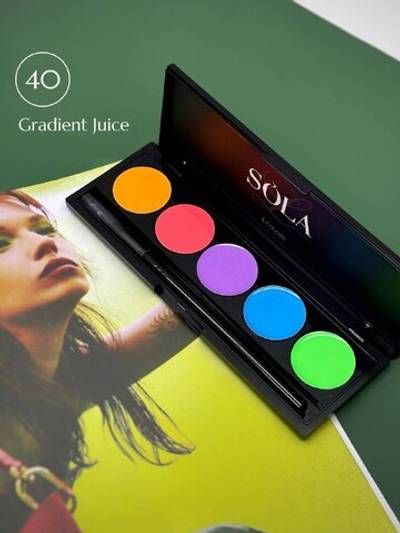 SoLa & Sukhova Alena Гель-лак Palette 40 Gradient Juice, 5 цветов, 25мл
