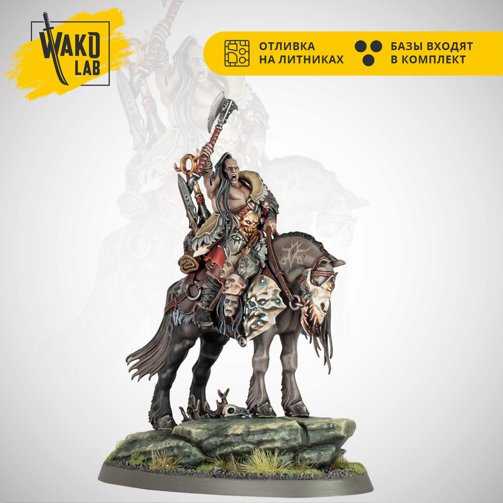 Darkoath Chieftain on Warsteed