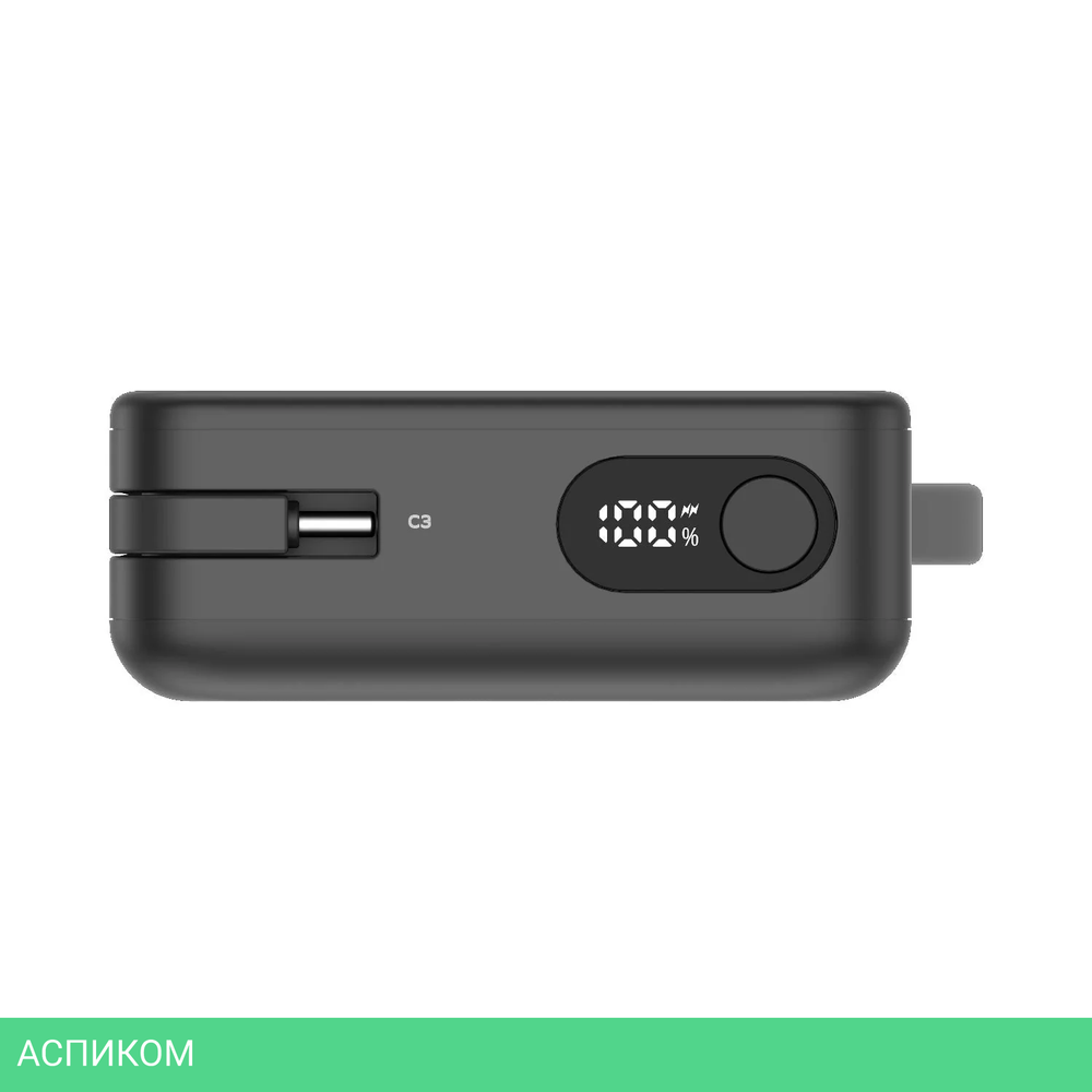 Портативное зарядное устройство Momax IP139 1-Power Vital+ Black (IP139D)