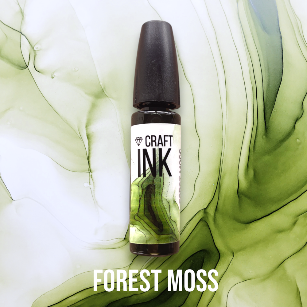 Спиртовые чернила Craft INK (носик игла), Forest Moss