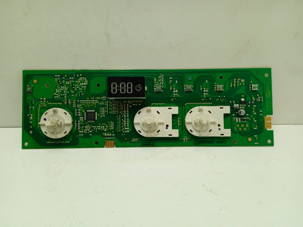 IWSD51051 кт129 Модуль индикации для стиральной машины Indesit 16200298501 б/у