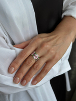 Кольцо 94012260 серебро 925° размер 18