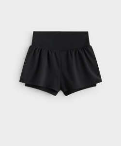 OYSHO Шорты Compressive Pocket, черный